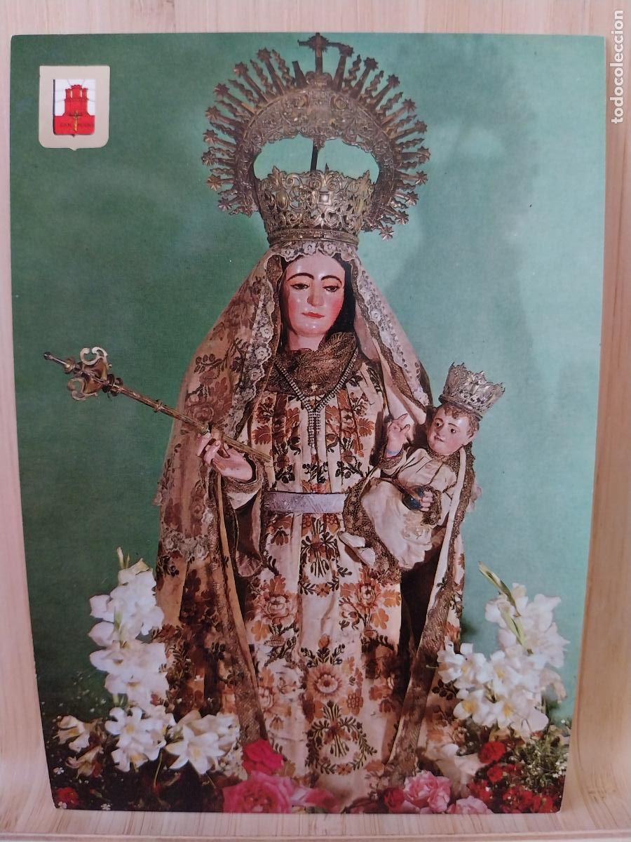 Postales: VIRGEN CORONADA NTRA SRA SAN ROQUE ED FISA 4 SC ORIGINAL