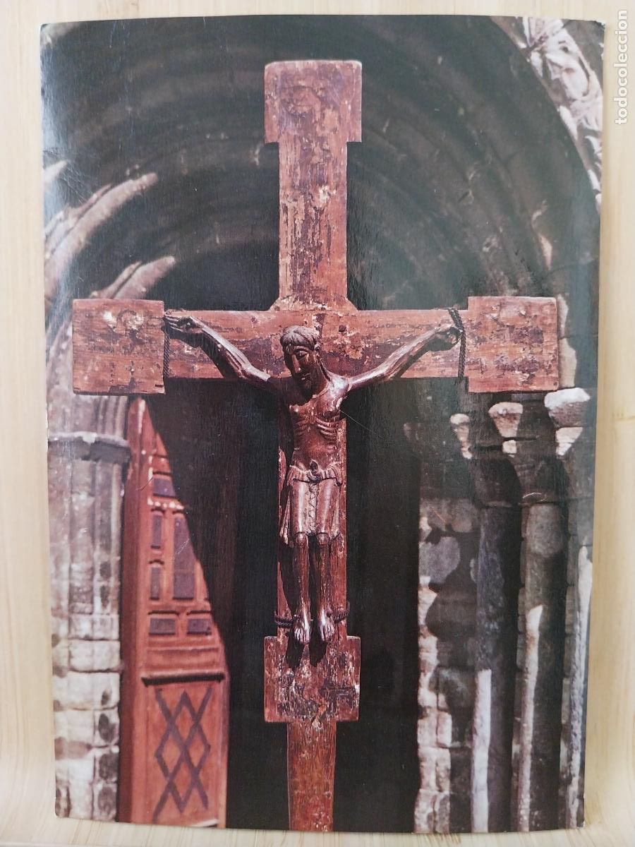 Postais: CRUCIFIJO DE SALARDU ED GARRABELLA 5186 SC ORIGINAL DORSO DESPEGADO