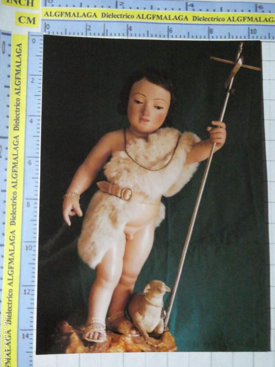 Postales: POSTAL RELIGIOSA SEMANA SANTA. M&Aacute;LAGA MUSEO ARTE SACRO ABAD&Iacute;A SANTA ANA. SAN JUANITO. 1445