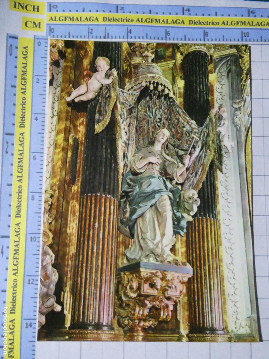 Postales: POSTAL RELIGIOSA SEMANA SANTA. A&Ntilde;O 1965 GRANADA LA CARTUJA LA MAGDALENA. 1451