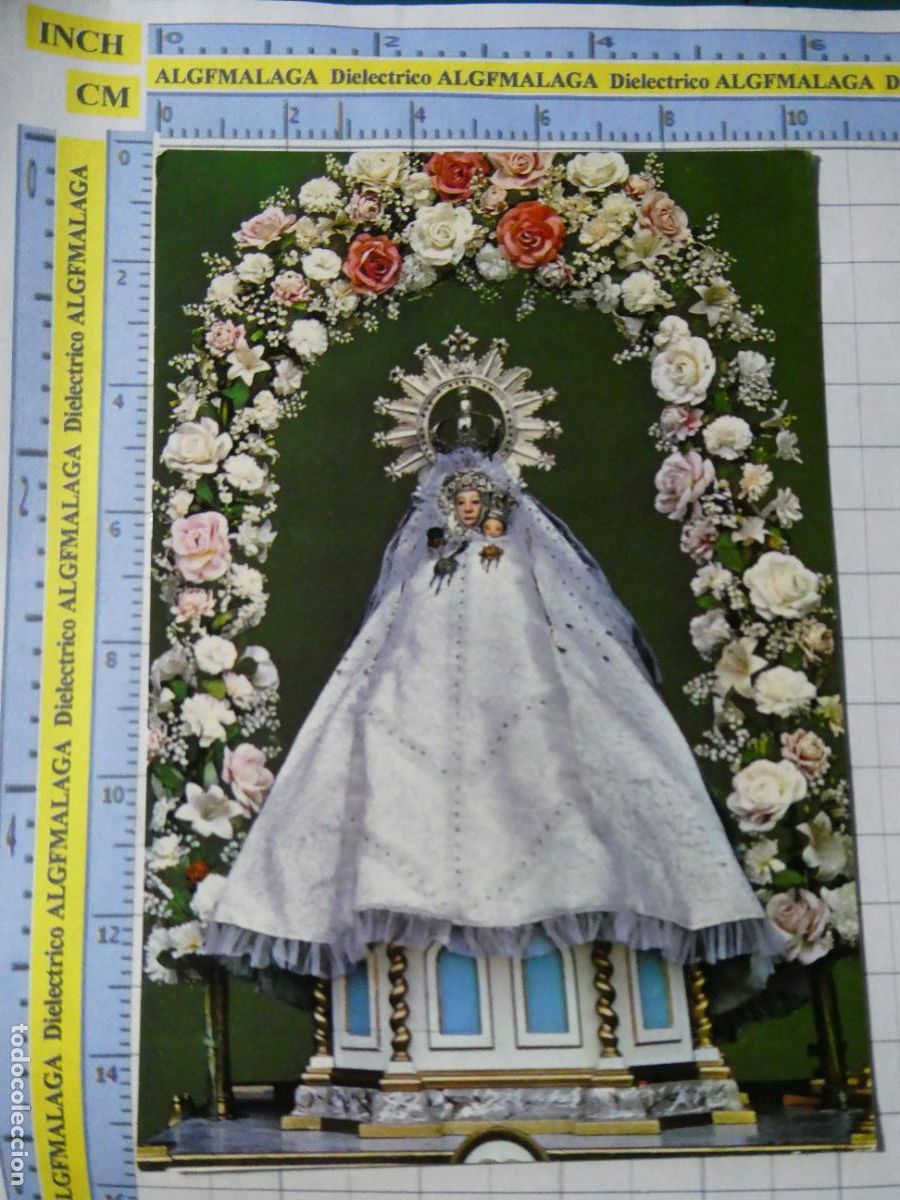 Postais: POSTAL RELIGIOSA SEMANA SANTA. A&Ntilde;O 1967. ALAEJOS VALLADOLID VIRGEN DE LA CASITA 1 INTER. 1458