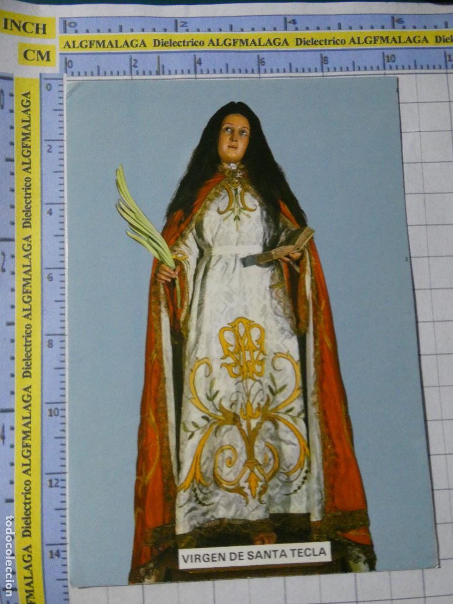Postales: POSTAL RELIGIOSA SEMANA SANTA. LA GUARDIA MONTE SANTA TECLA VIRGEN 4472 FAMA. 1473