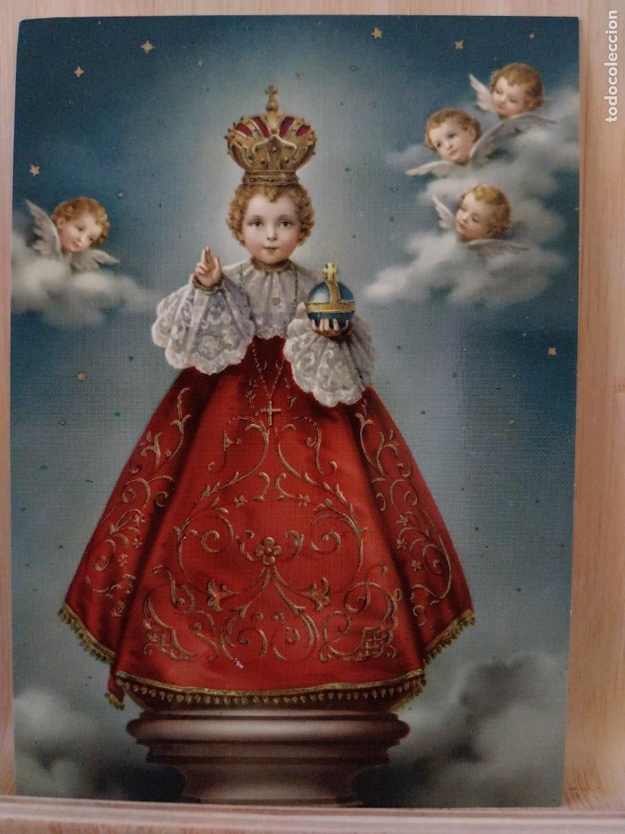 Postales: NI&Ntilde;O JESUS DE PRAGA ED SANCTUS 65 SC ORIGINAL A&Ntilde;O 1970
