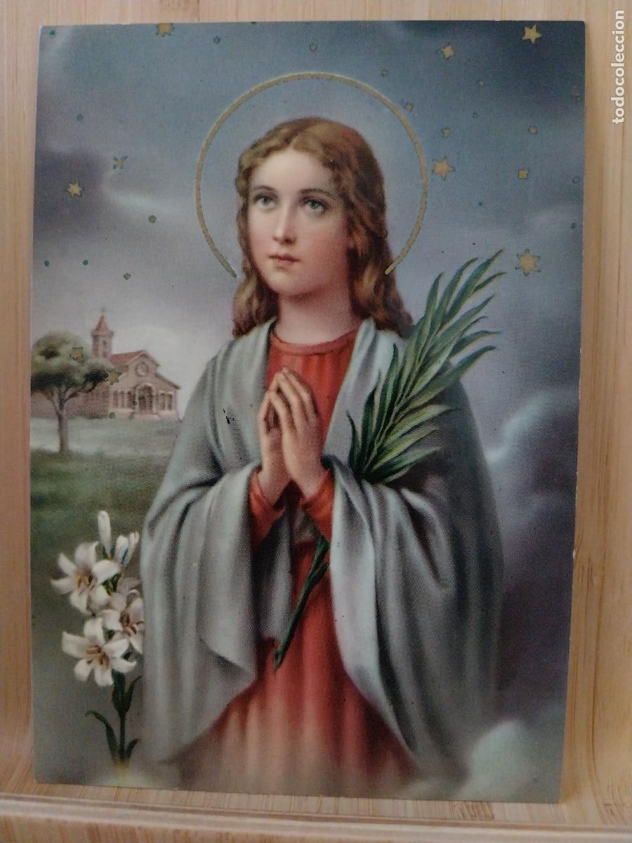 Postales: SANTA MARIA GORETTI ED SANCTUS 64 SC ORIGINAL A&Ntilde;O 1970