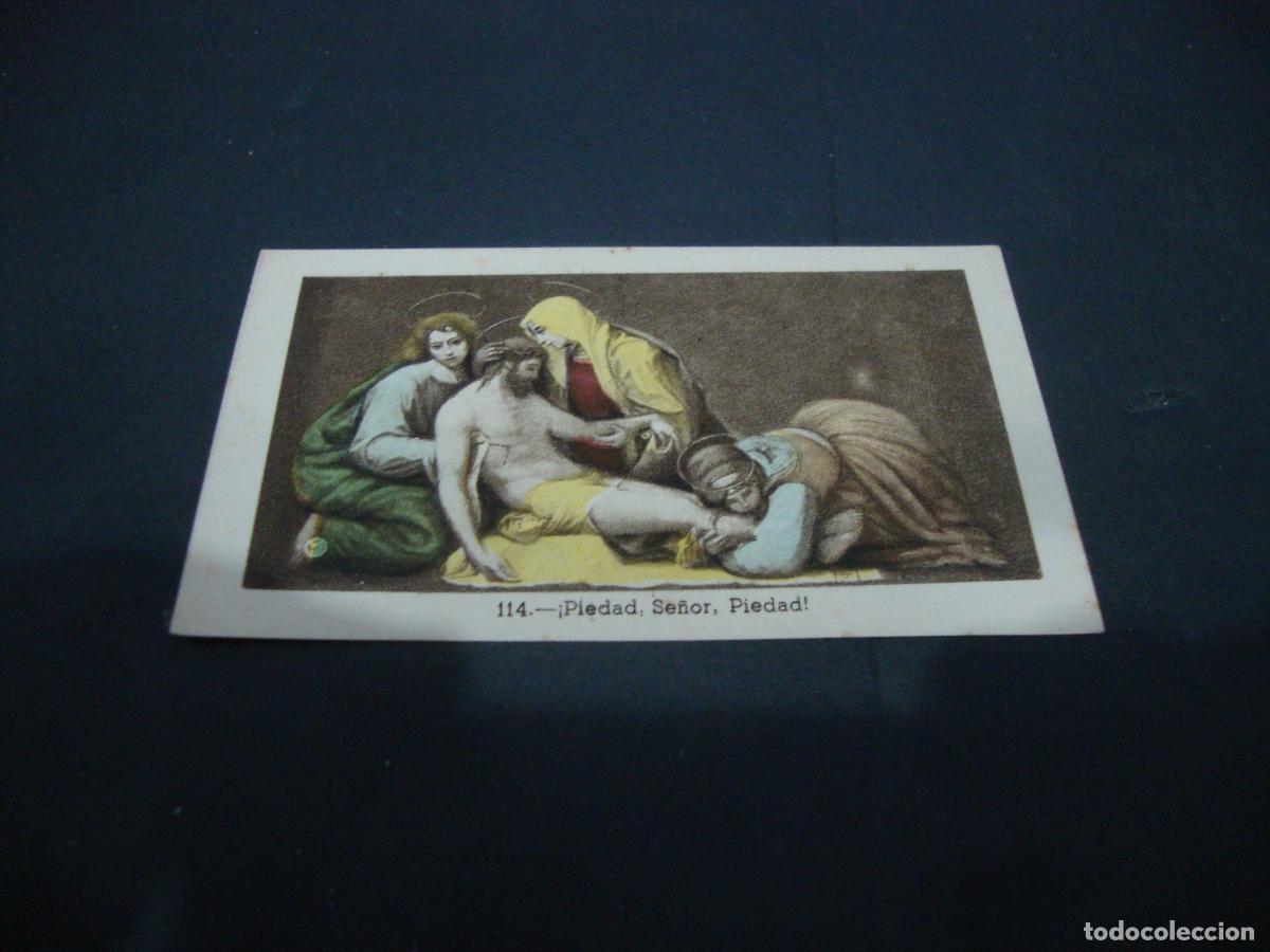 Postales: ANTIGUA ESTAMPA RELIGIOSA PIEDAD SE&Ntilde;OR PIEDAD