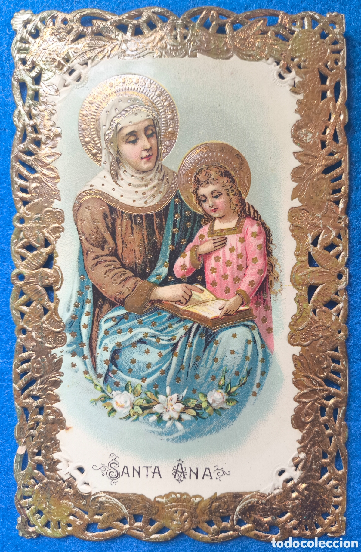 Postcards: SANTA ANA POSTAL TROQUELADA EN RELIEVE C. 1915
