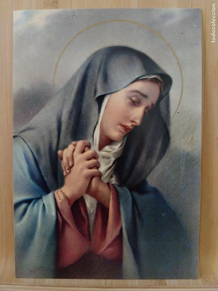 Postales: VIRGEN DE LOS DOLORES ED SANTUS 52 SC ORIGINAL A&Ntilde;O 1970