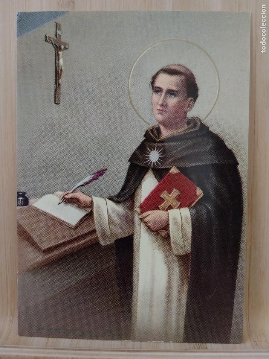 Postales: SANTO TOMAS DE AQUINO ED SANTUS 46 SC ORIGINAL A&Ntilde;O 1970