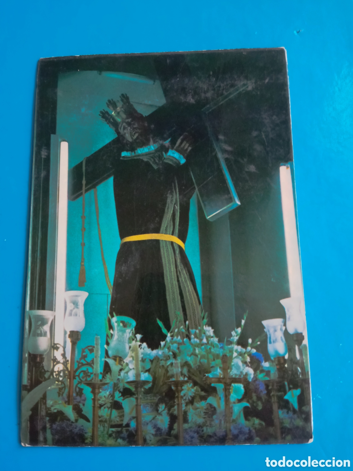 Postales: Antigua postal religiosa, Sant&iacute;simo Cristo de la Nava, Nombela (Toledo)