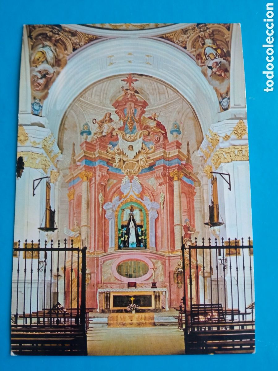 Postales: Altar de la Virgen de la Soledad, La Puebla de Montaban (Toledo)