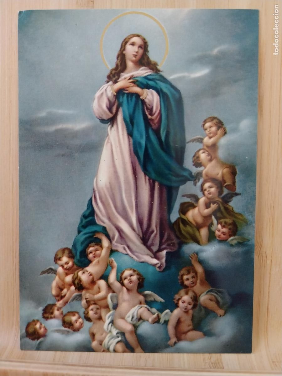 Postales: INMACULADA CONCEPCION ED SANTUS 20 SC ORIGINAL A&Ntilde;O 1970 **