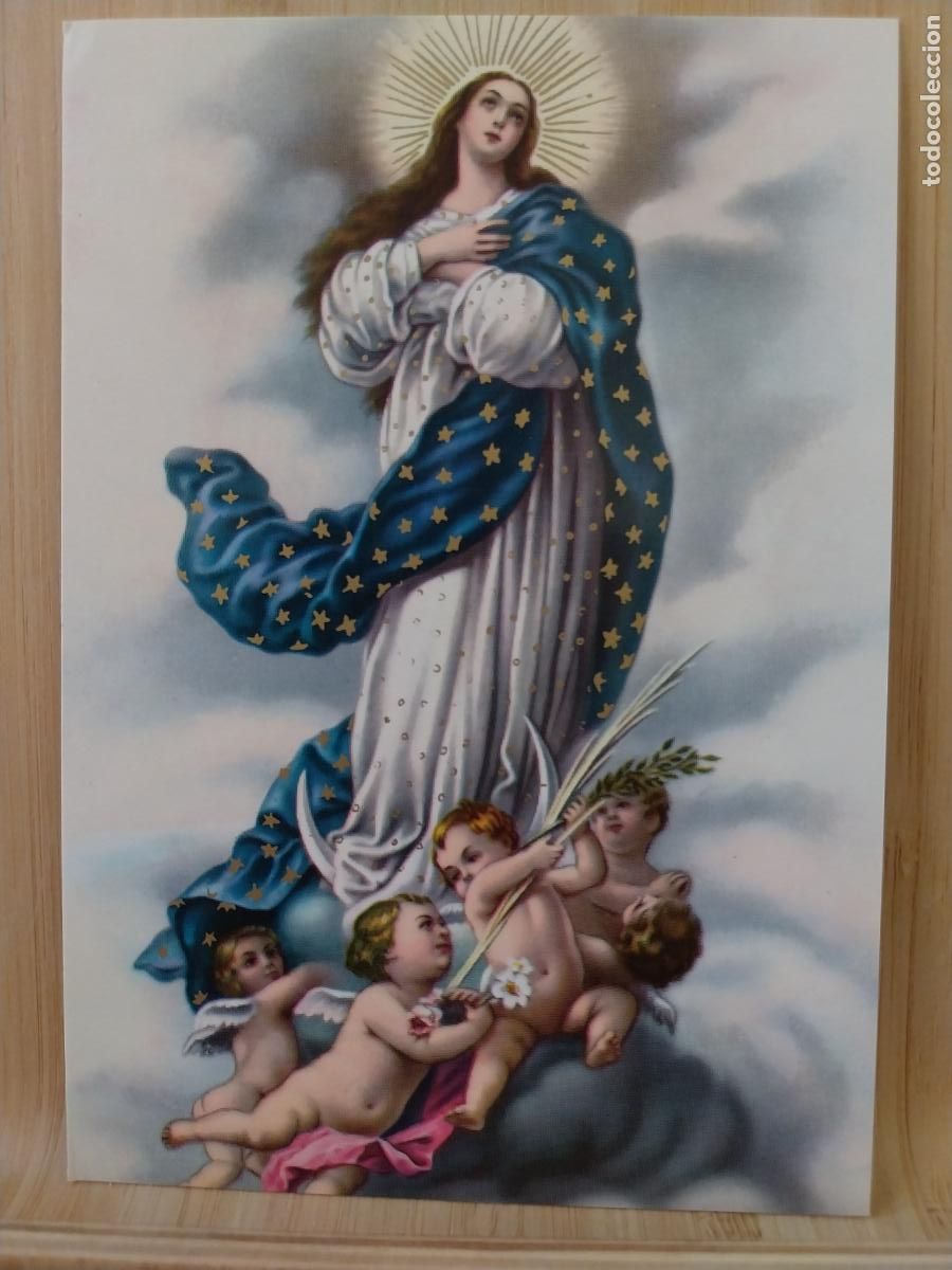 Postales: INMACULADA CONCEPCION ED SANTUS 14 SC ORIGINAL A&Ntilde;O 1970 **