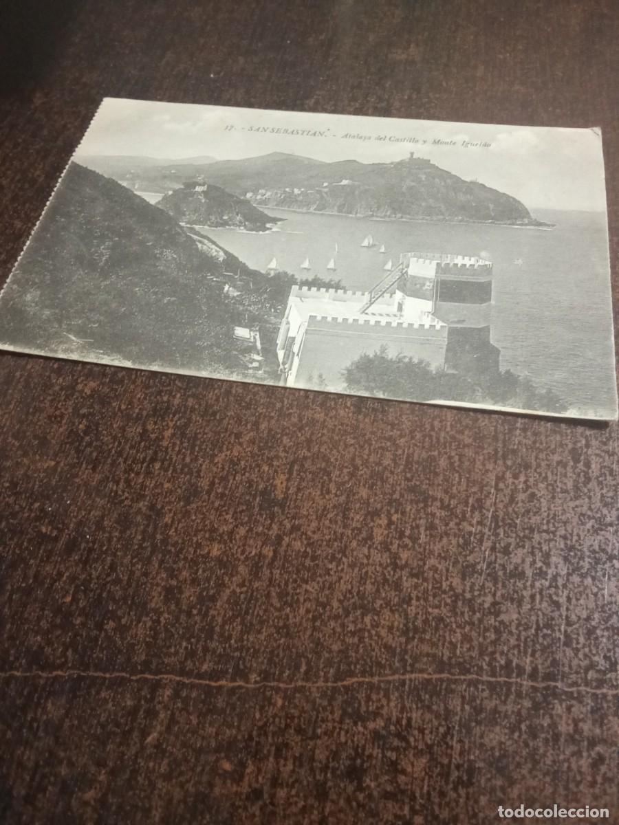 Postales: San Sebastian.Atalaya del Castillo. Y Monte.