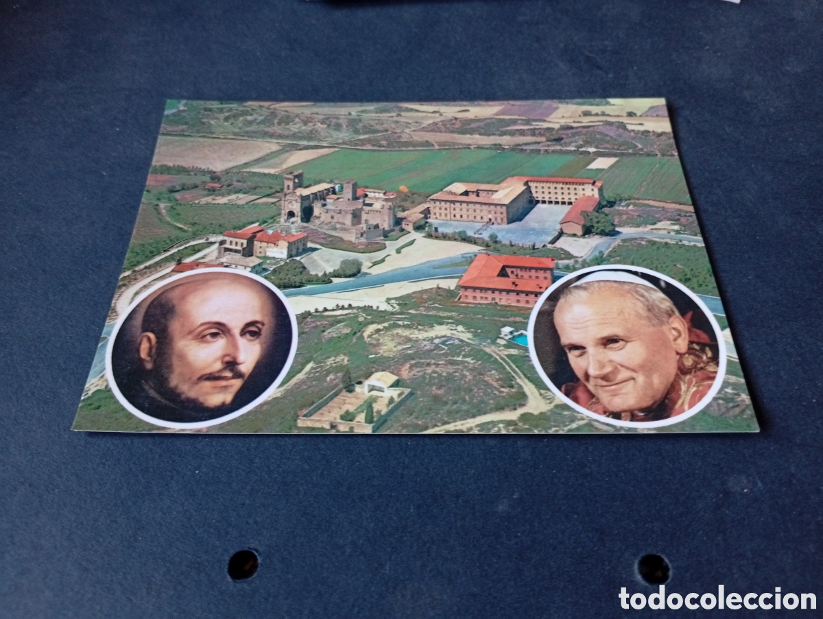 Postales: Postal Loyola y Javier visita de Juan Pablo ll