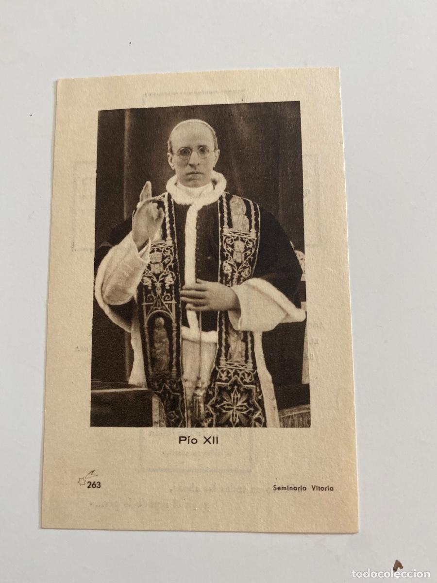 Postales: Pio XII. Estampa antigua