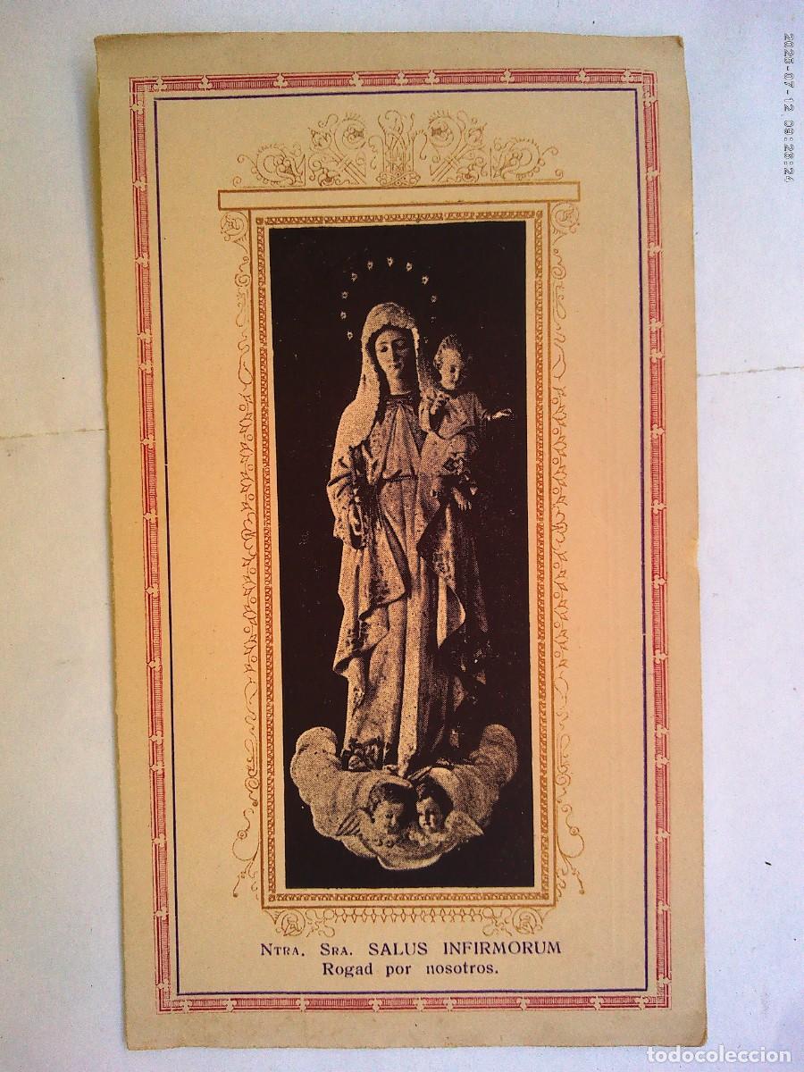 Postais: PROGRAMA SOLEMNE FIESTA Y NOVENARIO NTRA. SRA. SALUS INFIRMORUM . SEVILLA , 1930