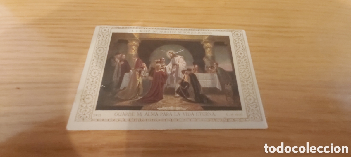 Postales: LA ULTIMA CENA-GEBHARD FUGEL 1931. ORATORIO DEL OLIVAR. MADRID