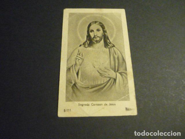 Postales: SAGRADO CORAZON DE JESUS ANTIGUA ESTAMPA