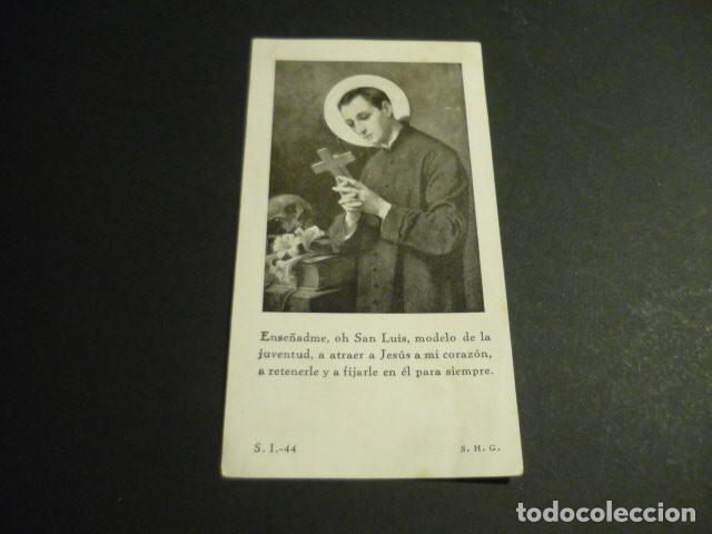 Cartes Postales: SAN LUIS GONZAGA ANTIGUA ESTAMPA