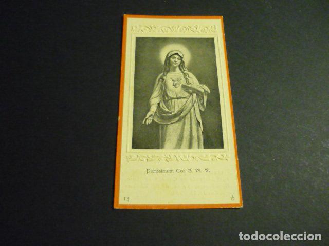 Postales: SAGRADO CORAZON DE MARIA ANTIGUA ESTAMPA