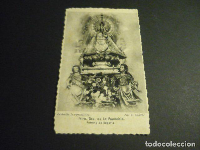 Postales: SEGOVIA NUESTRA SE&Ntilde;ORA DE LA FUENCISLA ANTIGUA ESTAMPA