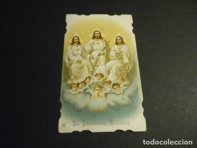 Postales: SANTISIMA TRINIDAD ANTIGUA ESTAMPA CROOMOLITOGRAFICA