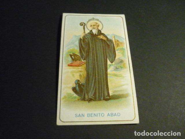 Postales: SAN BENITO ABAD ANTIGUA ESTAMPA