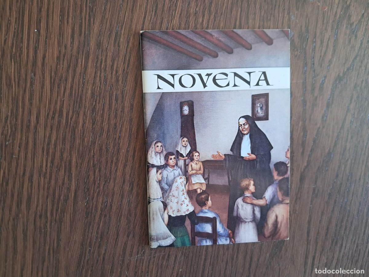 Postkarten: librito religioso, novena, Sor Francinaina Cirer, Sencelles, Mallorca, a&ntilde;o 1977.