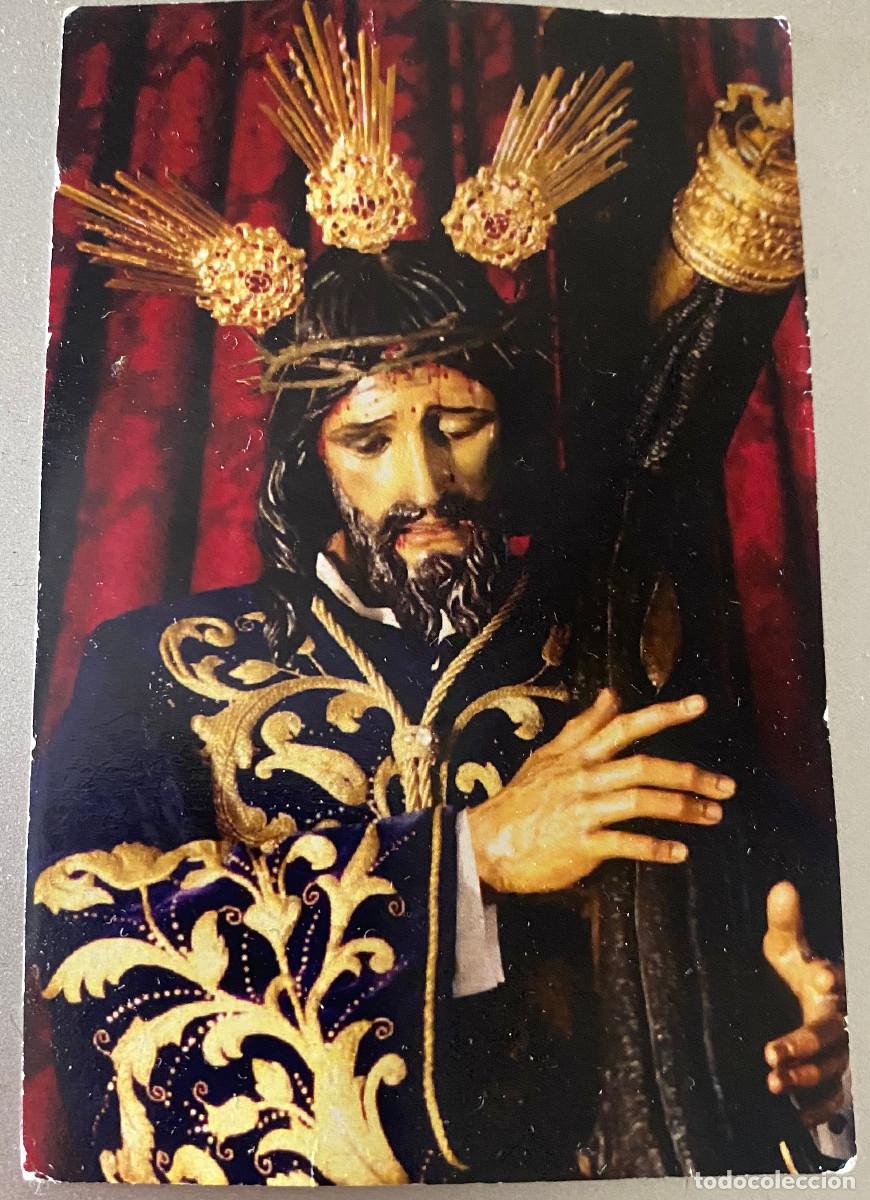 Postales: Estampilla religiosa. Padre Jes&uacute;s del Gran Poder, de Brenes, Sevilla. Buen estado.