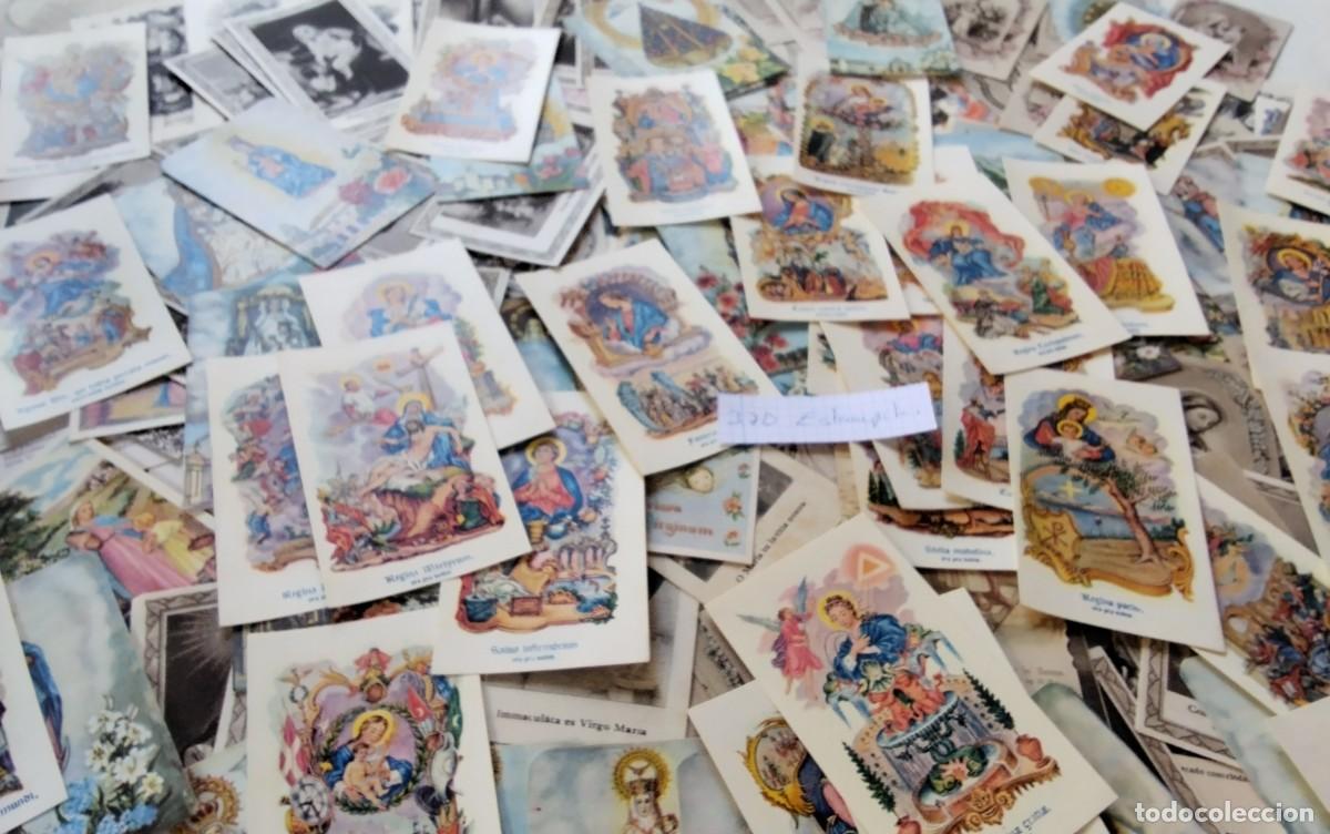 Postales: LOTE DE APROX 370 ESTAMPITAS , MUY BONITAS MERECE ATENCION