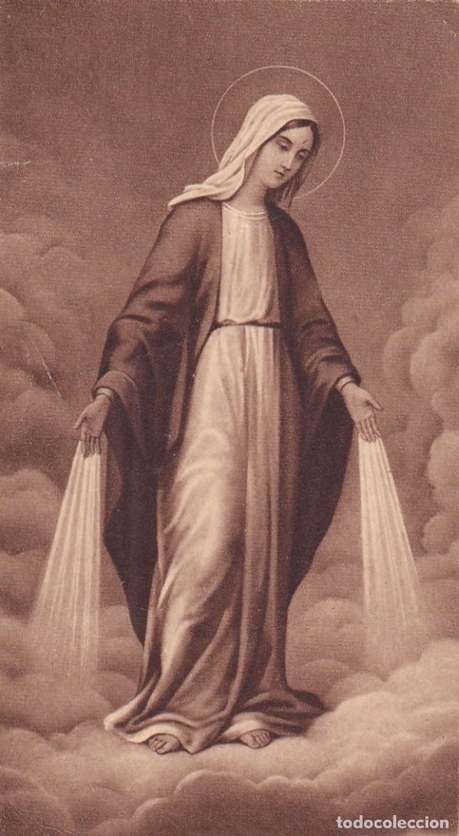 Cartes Postales: Estampa Virgen, recuerdo de ordenaci&oacute;n sacerdotal y primera misa Badajoz y Zafra 1931