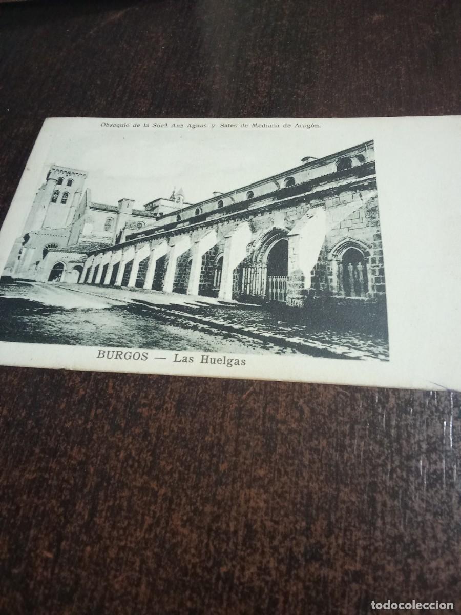 Postales: Burgos.Las Huelgas.Obsequio de la sociedad de Aguas.
