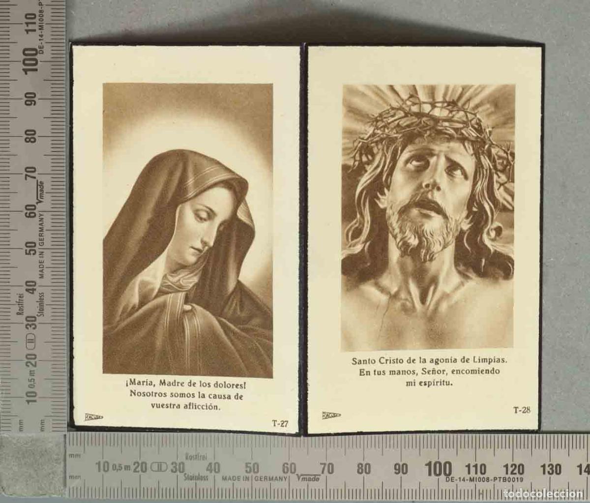 Postales: ESQUELA. MUJER MADRID 1951