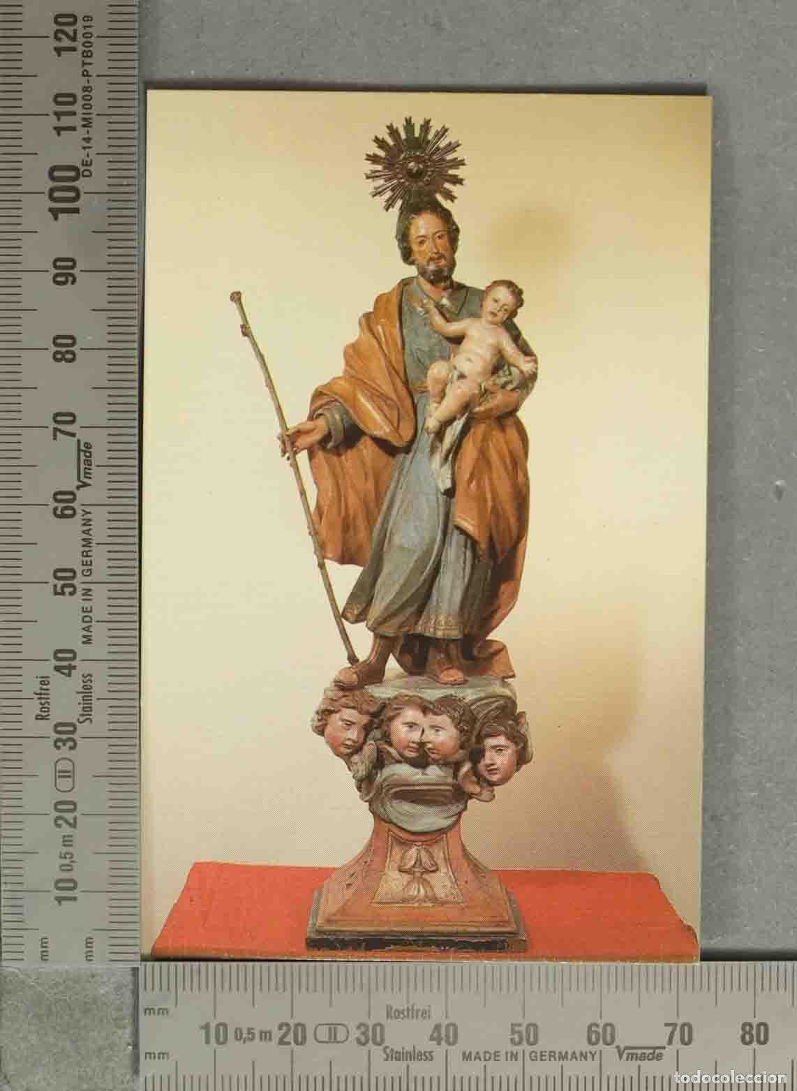 Postales: ESTAMPA. San Jos&eacute; con el Ni&ntilde;o Jes&uacute;s - Real Oratorio del Caballero de Gracia. Madrid.