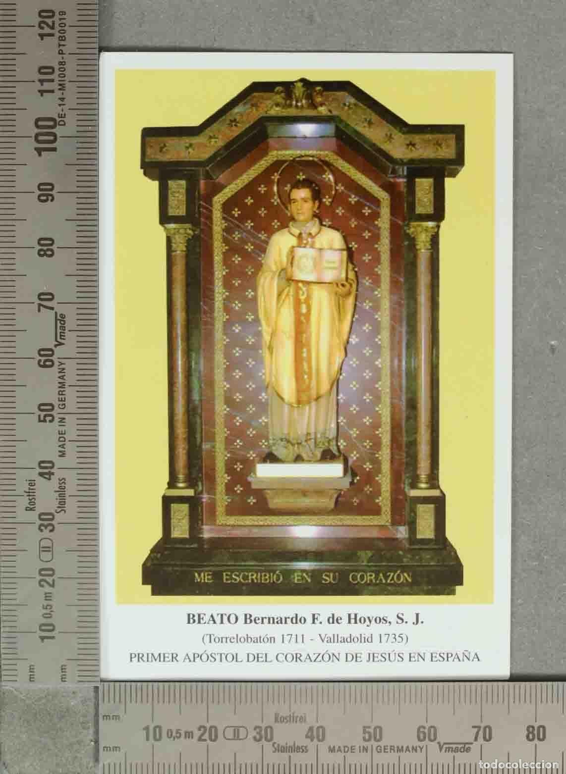 Postales: ESTAMPA. Beato Bernardo F. de Hoyos, S. J. - Primer Ap&oacute;stol del Coraz&oacute;n de Jes&uacute;s en Espa&ntilde;a