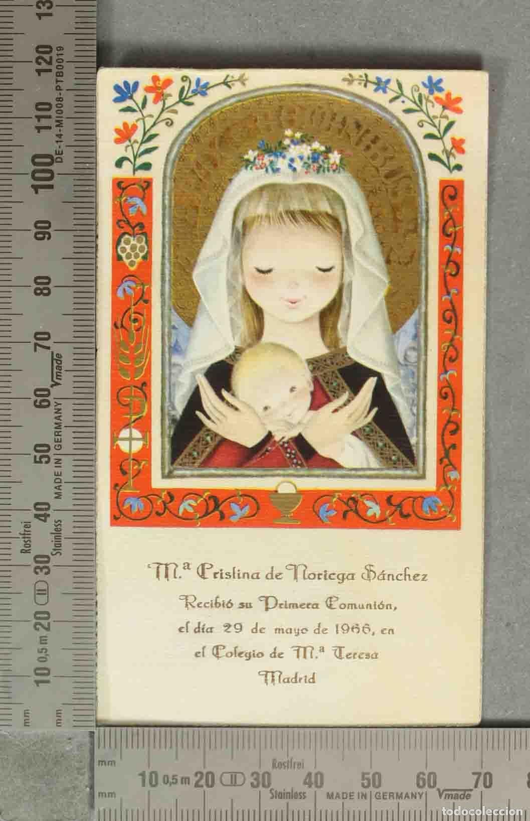 Cartoline: ESTAMPA. COMUNION 1966 MADRID