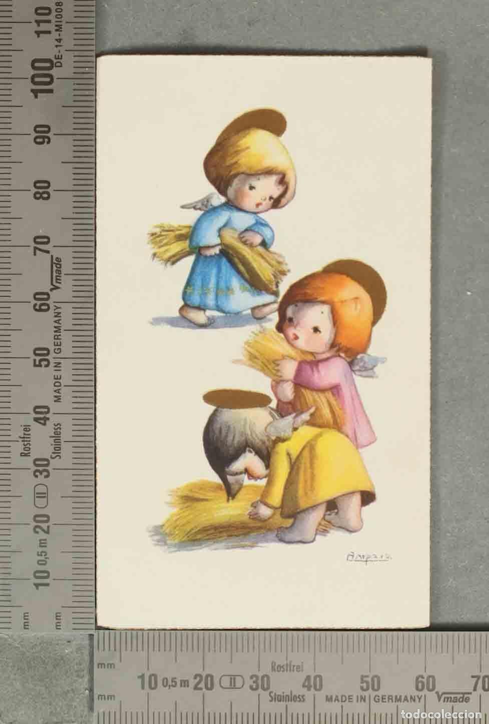Postales: ESTAMPA. NI&Ntilde;OS AMPARO. 1963