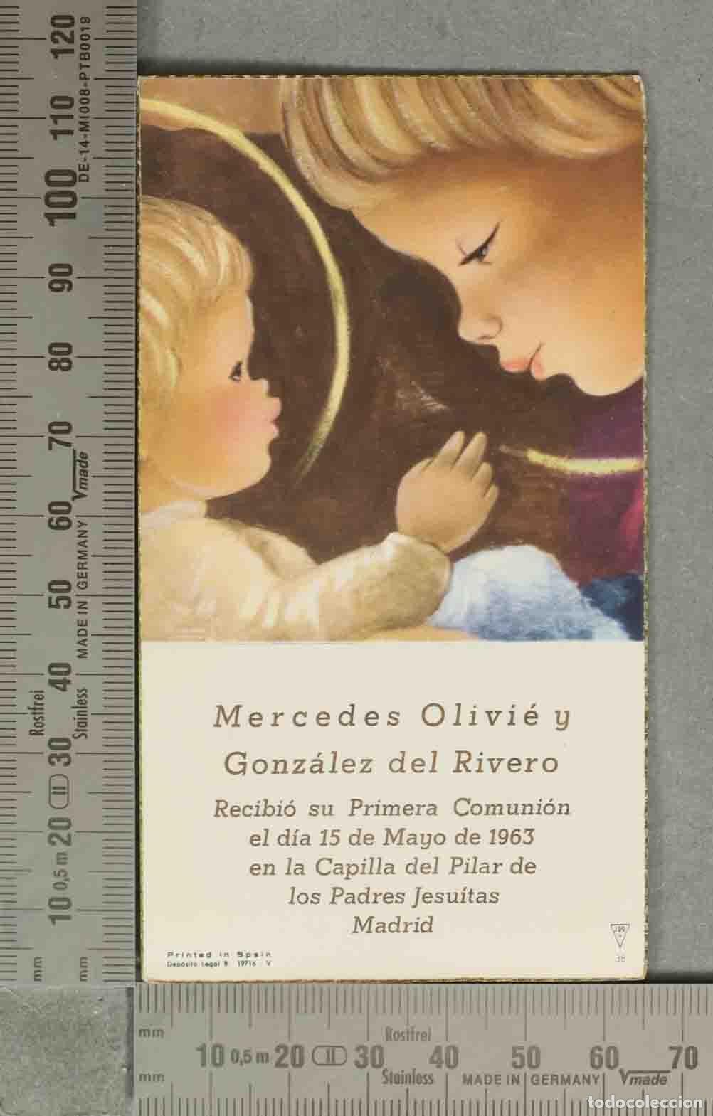Postales: ESTAMPA. PRIMERA COMUNION 1963