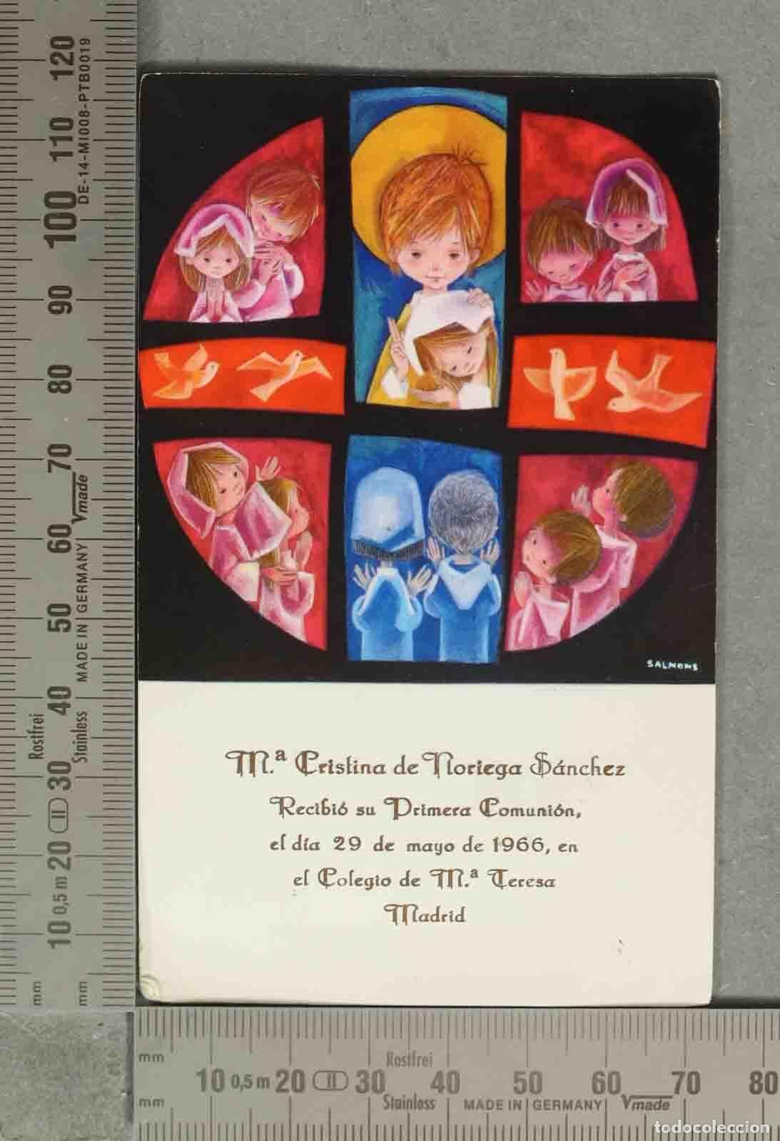Postales: ESTAMPA. PRIMERA COMUNION 1966