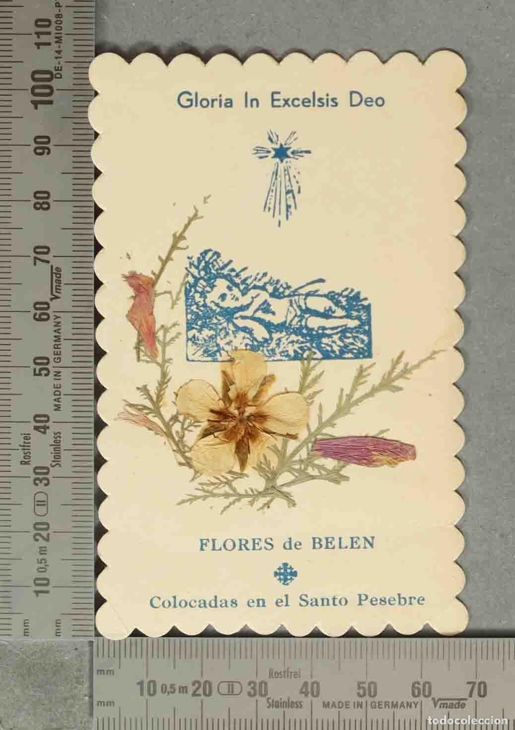 Postales: ESTAMPA RELIQUIA. FLORES DE BELEN