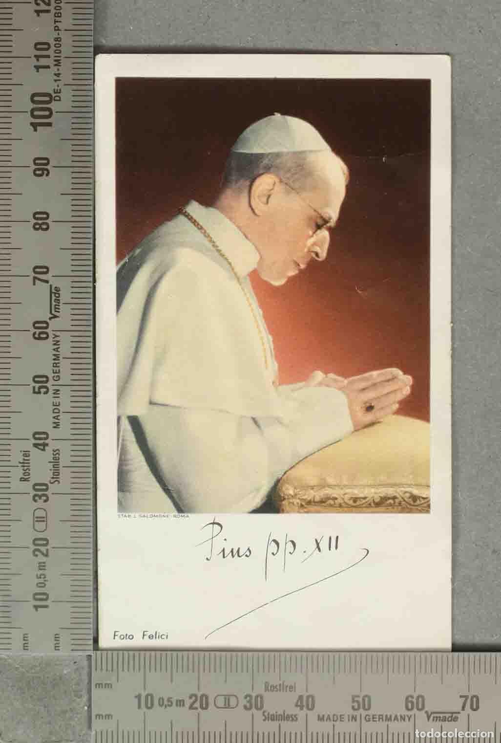Postales: ESTAMPA. PIO XII. FOTO FELICI