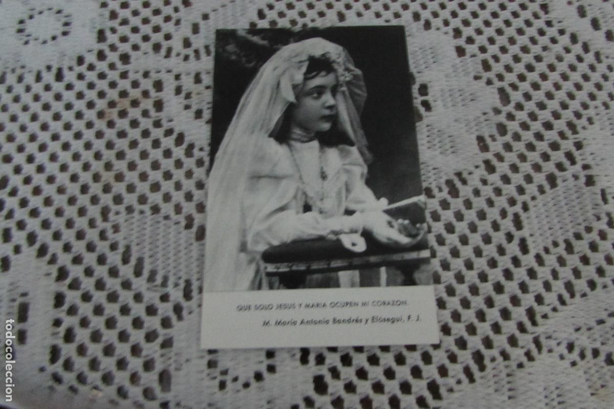 Postales: MARIA ANTONIA BANDR&Eacute;S Y ELOSEGUI