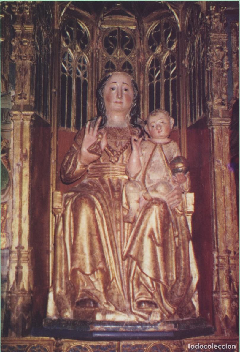 Postales: Tarjet&oacute;n. Imagen del siglo XVI. Museo Santa Eulalia. Paredes de Nava. (Palencia)