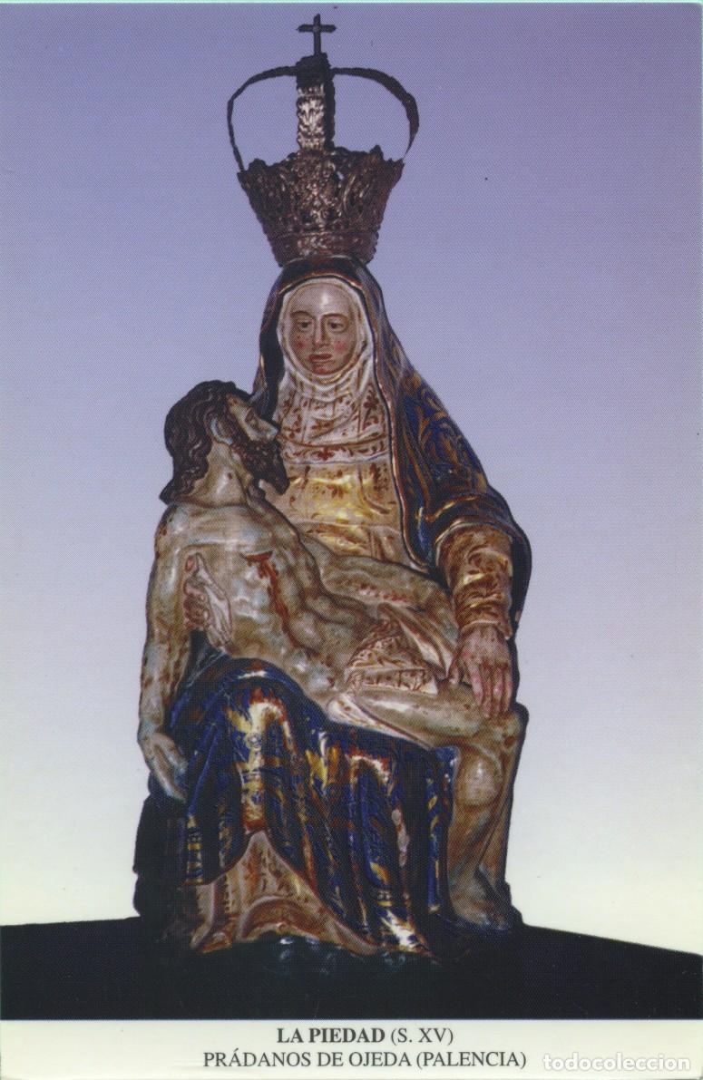 Postales: Tarjet&oacute;n. La Piedad (S. XV). Pr&aacute;danos de Ojeda (Palencia)