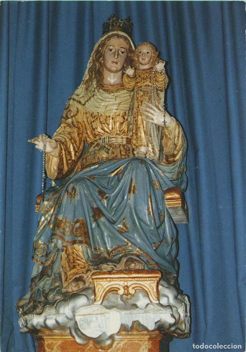 Postales: Tarjet&oacute;n. Nuestra Se&ntilde;ora del Rosario. Iglesia de San Pablo. PP. Dominicos. Valladolid. ED. ESCUDO DE