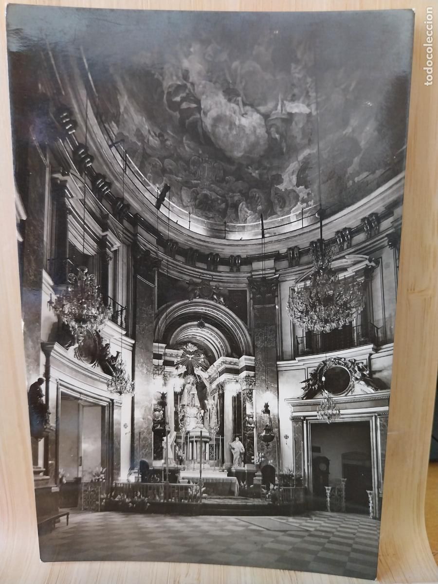 Postales: DESAMPARADOS VIRGEN ALTAR Y C&Uacute;PULA VALENCIA ED JDP 342 ESCRITA A&Ntilde;O 1959 BN