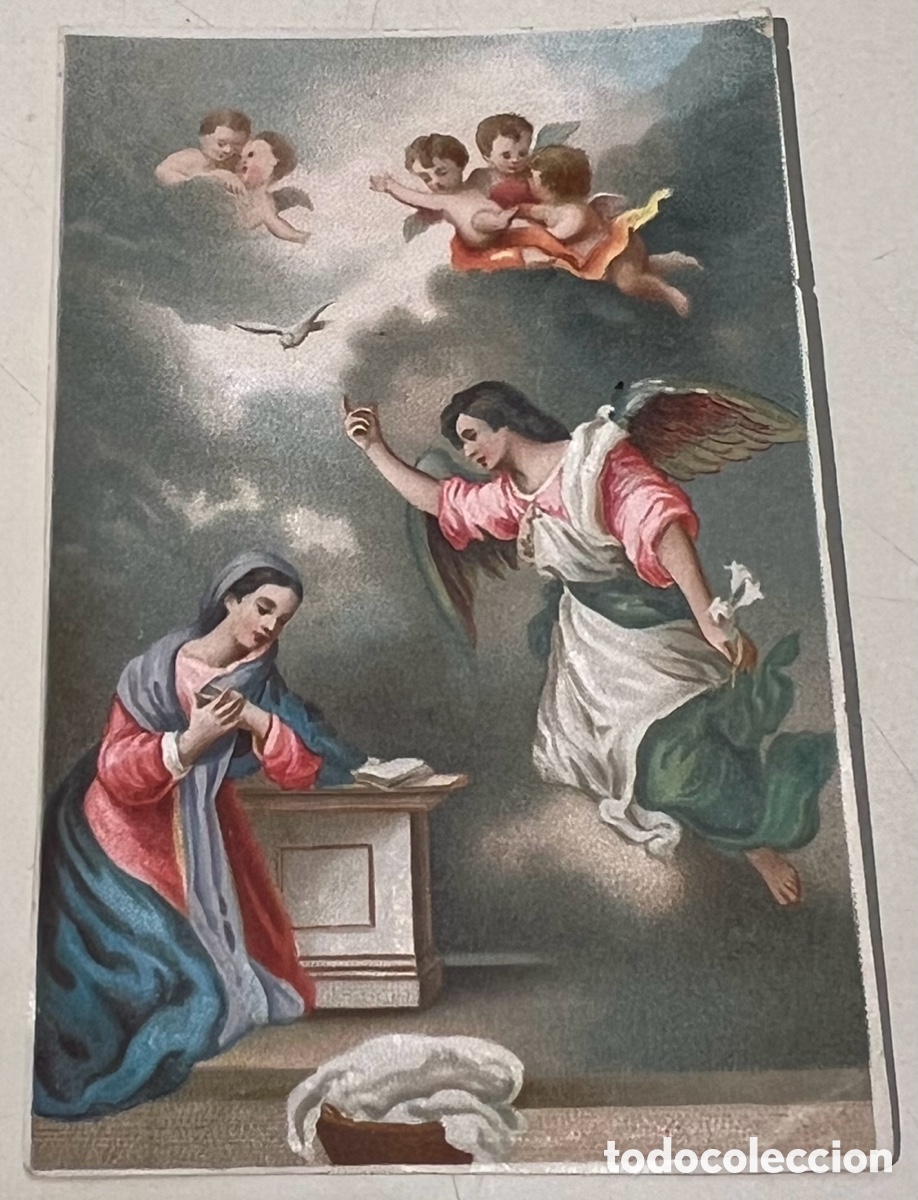 Postales: Estampa Religiosa. La Anunciacion. Mid-Century.