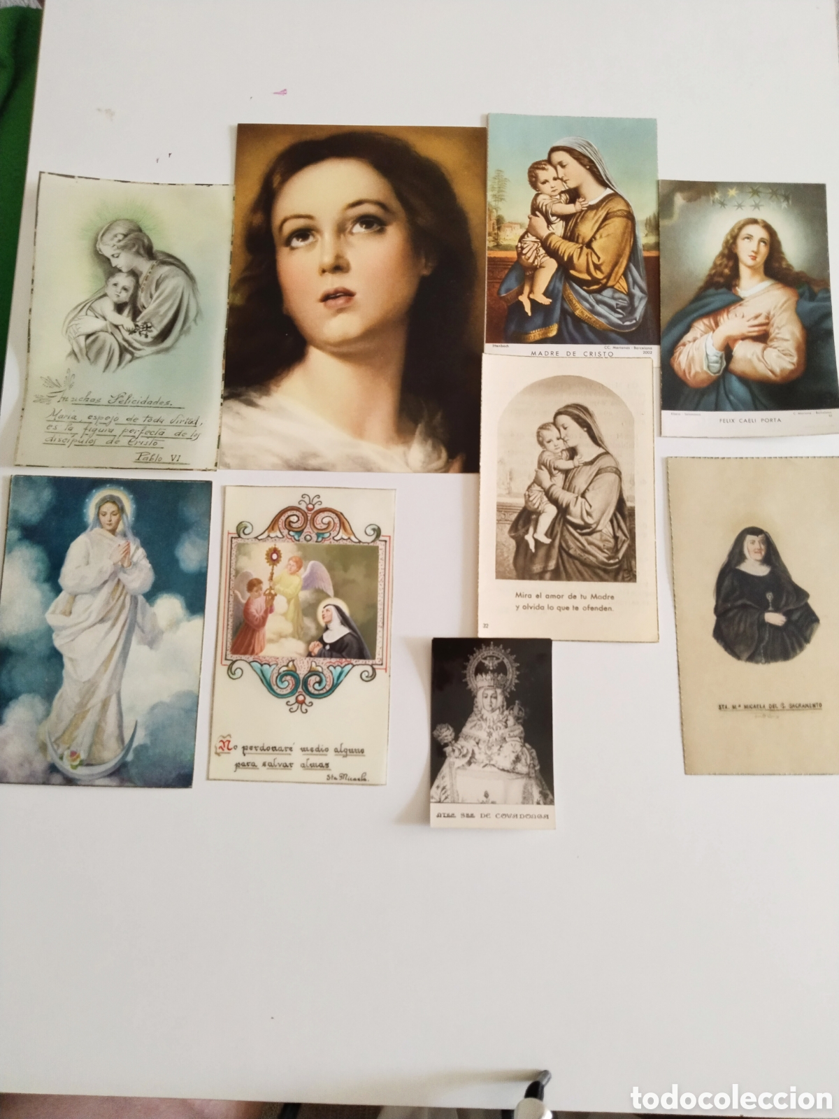 Postales: Estampillas religiosas a&ntilde;os 40/70