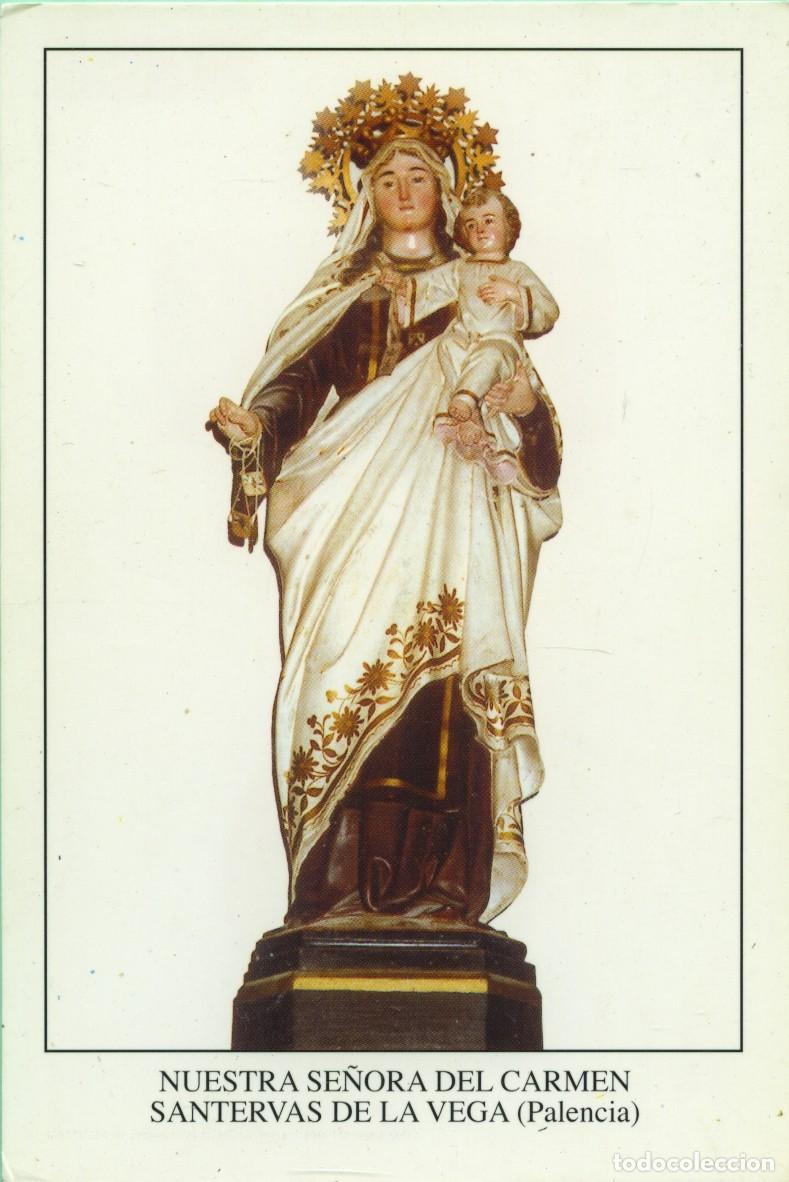 Postales: Nuestra Se&ntilde;ora del Carmen. Santervas de la Vega (Palencia)