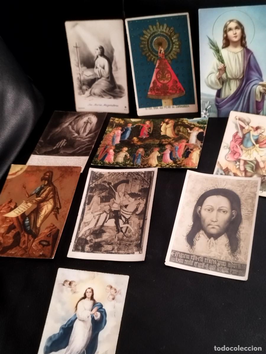 Postales: Lote de 10 tarjetas postales religiosas.